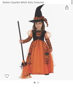 Kids witch Halloween costume