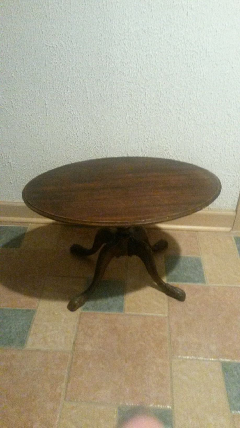 Beautiful solid cherry wood coffee table