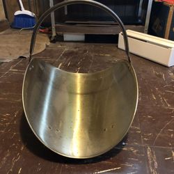 Antique Brass Basket