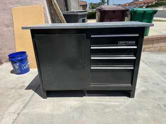 Craftsman tool box table