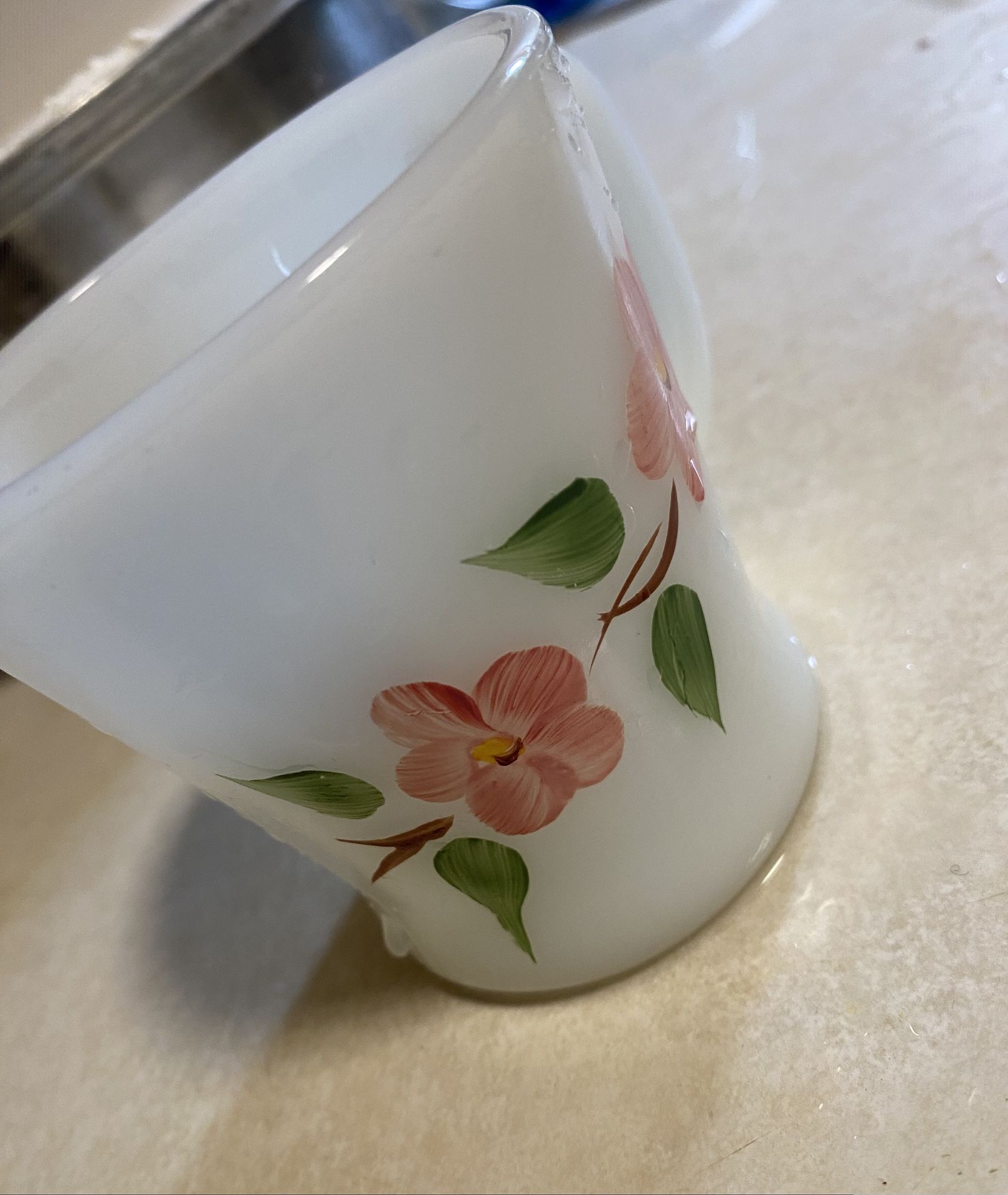 Flower Glass Cup