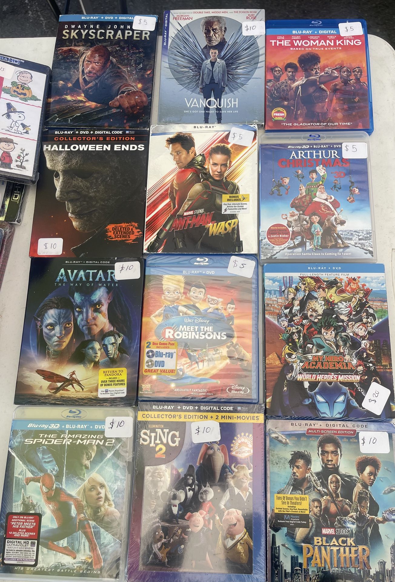 Blue ray movies new and used different prices