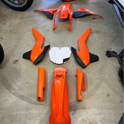 Ktm Kit Frame Guards Gas Tank