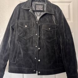 GUESS men’s SuedeJacket