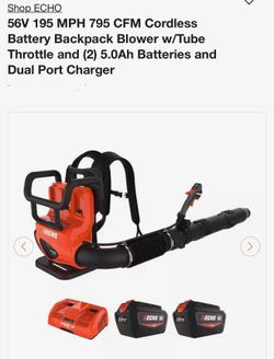 BATTERY-POWERED BACKPACK BLOWER