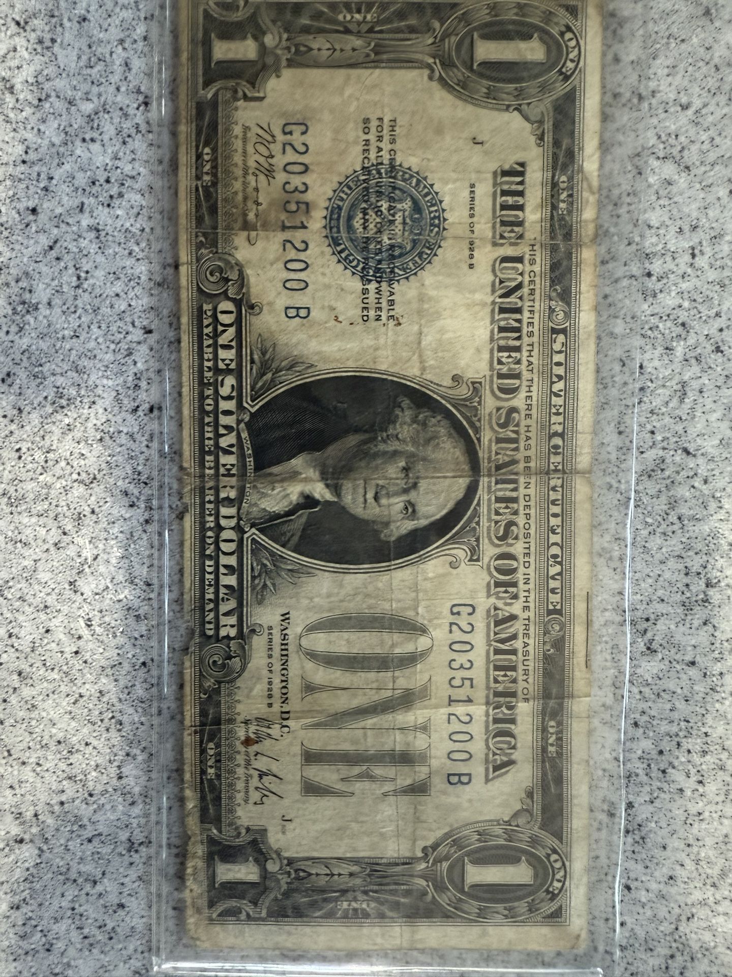 1928 Funny Back
