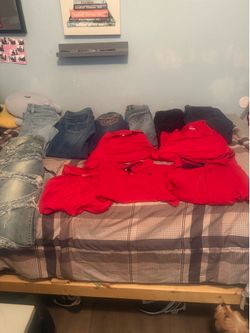 pants and school shirts