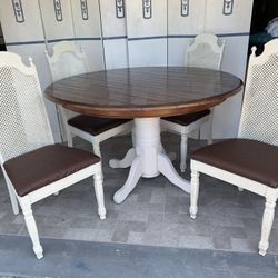 Solid Wood Dinning Set