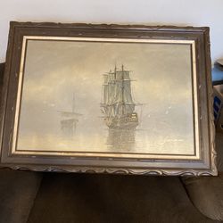 Garcia Boat Painting