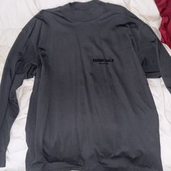 Essentials Fear of God Black Sweatshirt