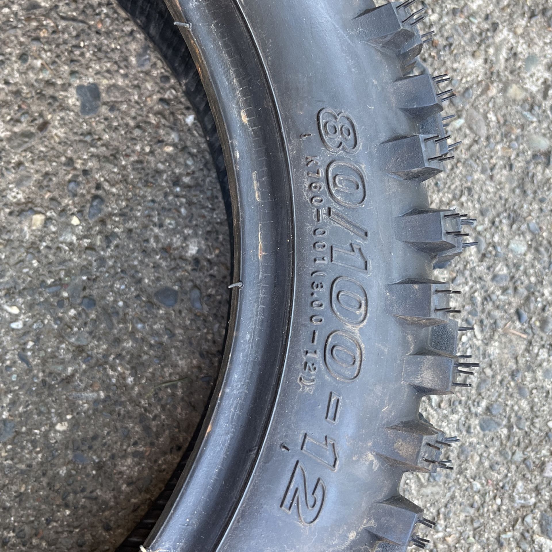 Dirt bike tires Kenda Trak Master 80/10012 & 60/10014 for Sale in