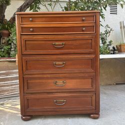 Brown Wooden Dresser 