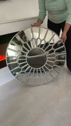 Silver Decorative Mirror