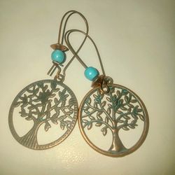Earrings Turquoise And Enjoy