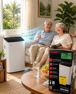 🔥 SUMMER DEAL! Toshiba Portable Air Conditioner ❄️ ⚠️ Limited stock available – selling out fast! Stay cool this summer! Brand New / Open Box Tested 
