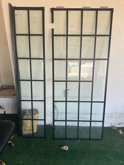 bathroom shower door $60