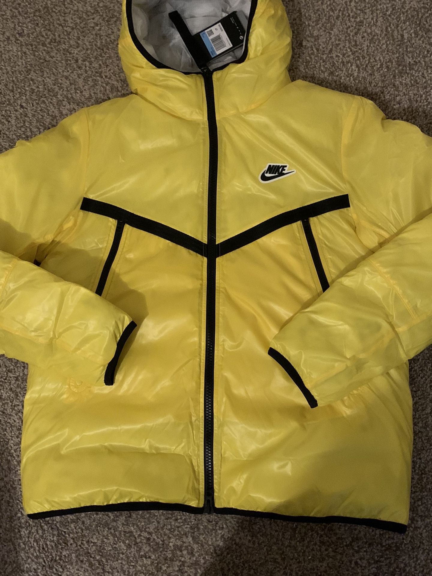 hot nike sportswear synthetic fill windrunner men's repel jacket size