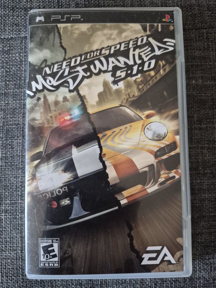 Need for Speed: Most Wanted (Sony PSP, 2005) With Manual