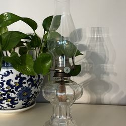 Glass Oil Lamp