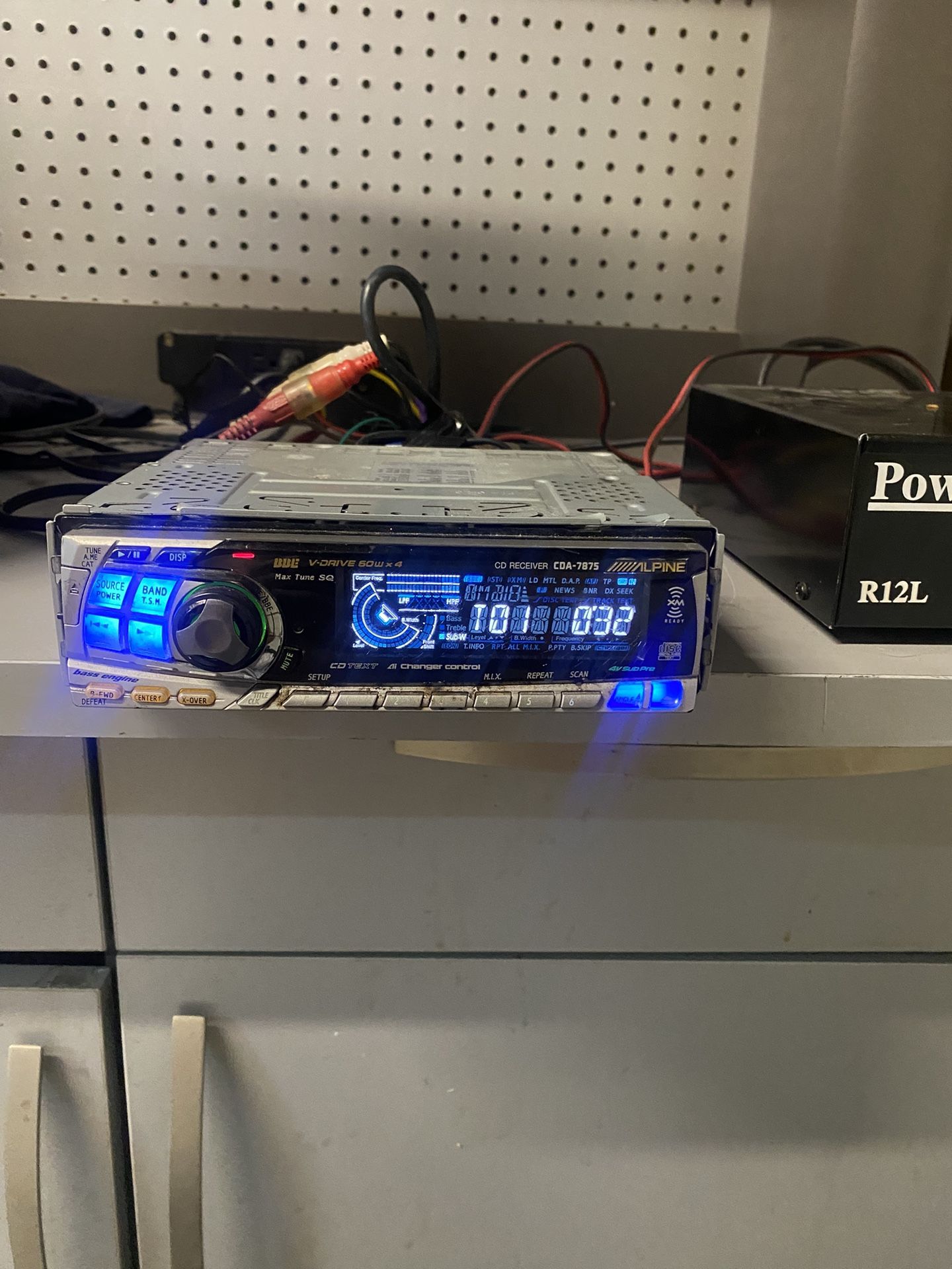 Alpine Radio and Equalizer