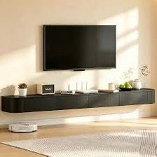 New in the box floating TV stand entertainment center
