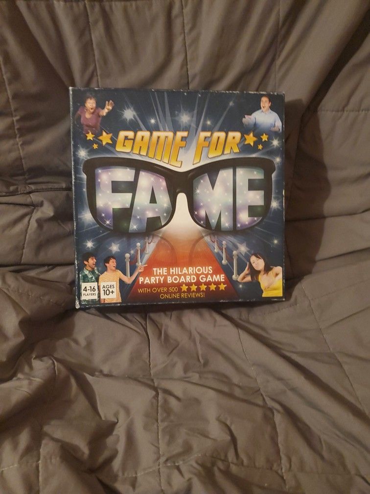 Game For Fame Board Game