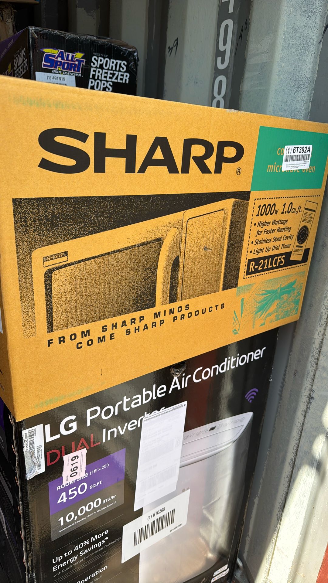 Sharp 1000w Microwave
