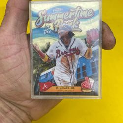 2024 Topps chrome summertime in the park super fracture gold vinyl one oh one Ronald Dakin Junior