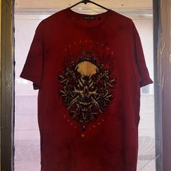 Affliction Rhinestone Graphic T Shirt