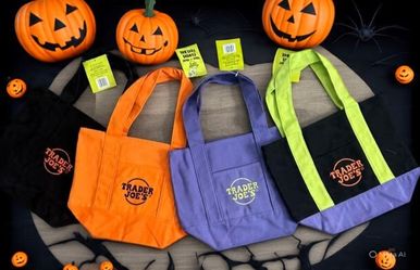 TRADER JOE'S Halloween BAGS $15 Each - SOLD OUT EVERYWHERE 