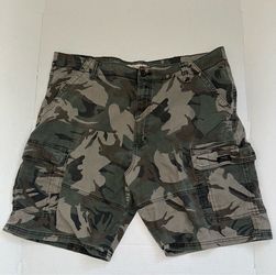 Wrangler Camo Cargo Shorts
