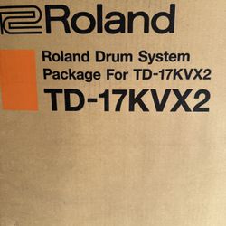 ROLAND TD-17KVX2 ELECTRIC DRUM SET