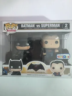 Funko Pop Heroes Batman vs Superman 2-Pack Toys R Us Exclusive Dawn of Justice
