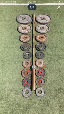 Olympic Weight Set & Barbell