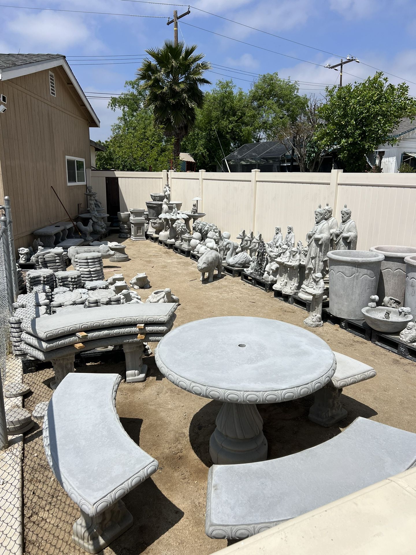 Cement Statues Fountains Tables Etc 
