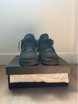 Jordan 4 black cats size 6y