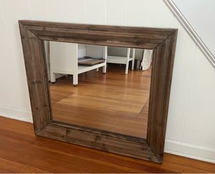 Rustic, farmhouse wall mirror