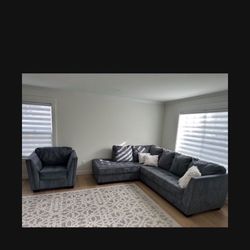Sectional Sofa With Chair