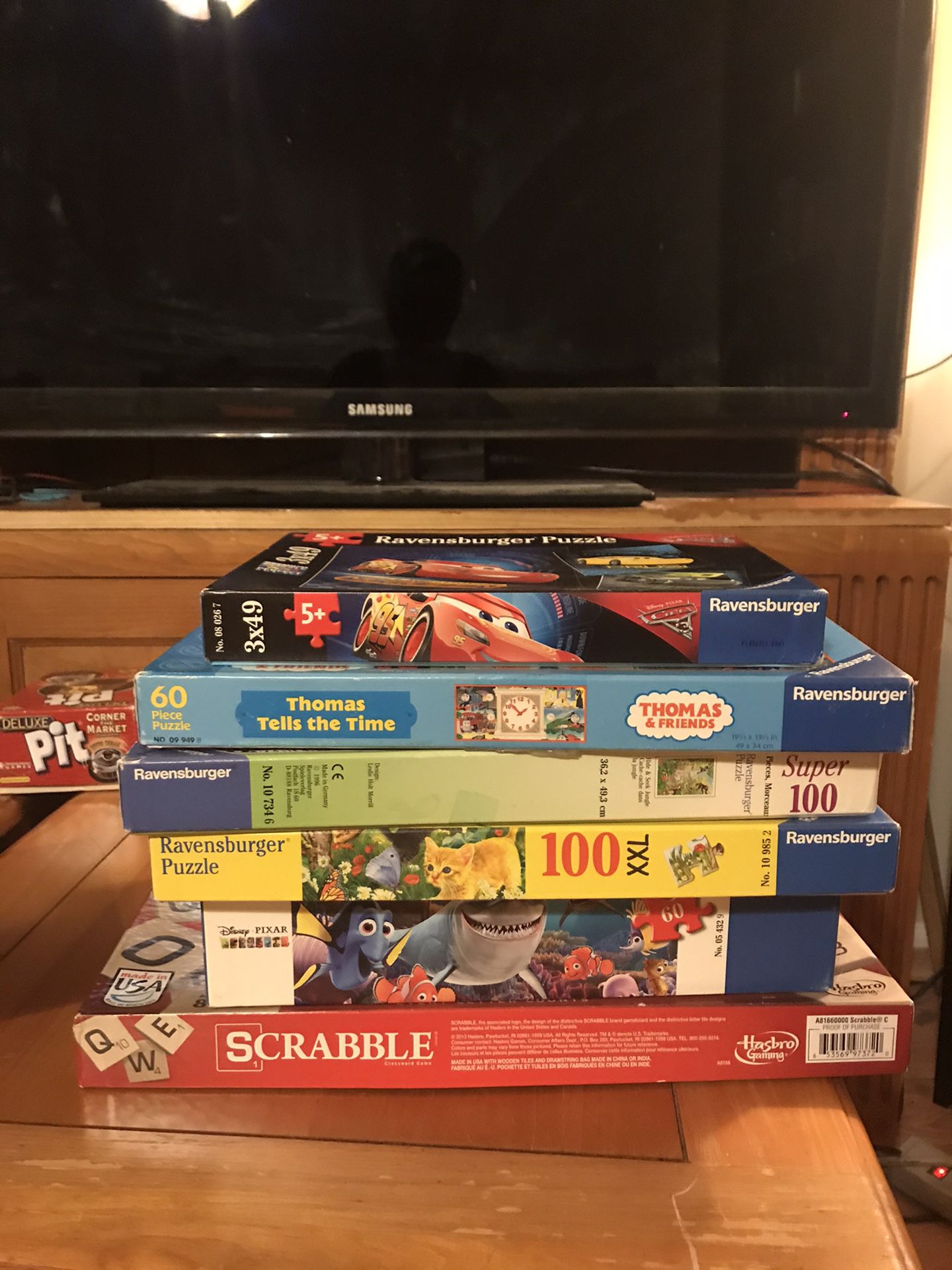 Board games puzzles