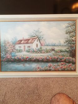 Garden painting