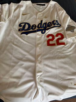 Los Angeles Dodgers 2025 Gold World Series Championship Jersey