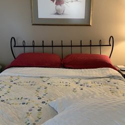 Queen Wrought Iron Bed Frame