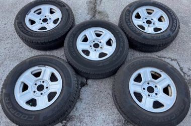 16” Factory Jeep Grand Cherokee Wrangler Wheels Rims Tires We Finance Package Set Of 5
