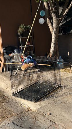 Lg dog crate/cage