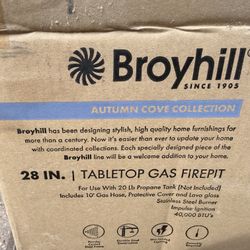 Tabletop Gas Firepit