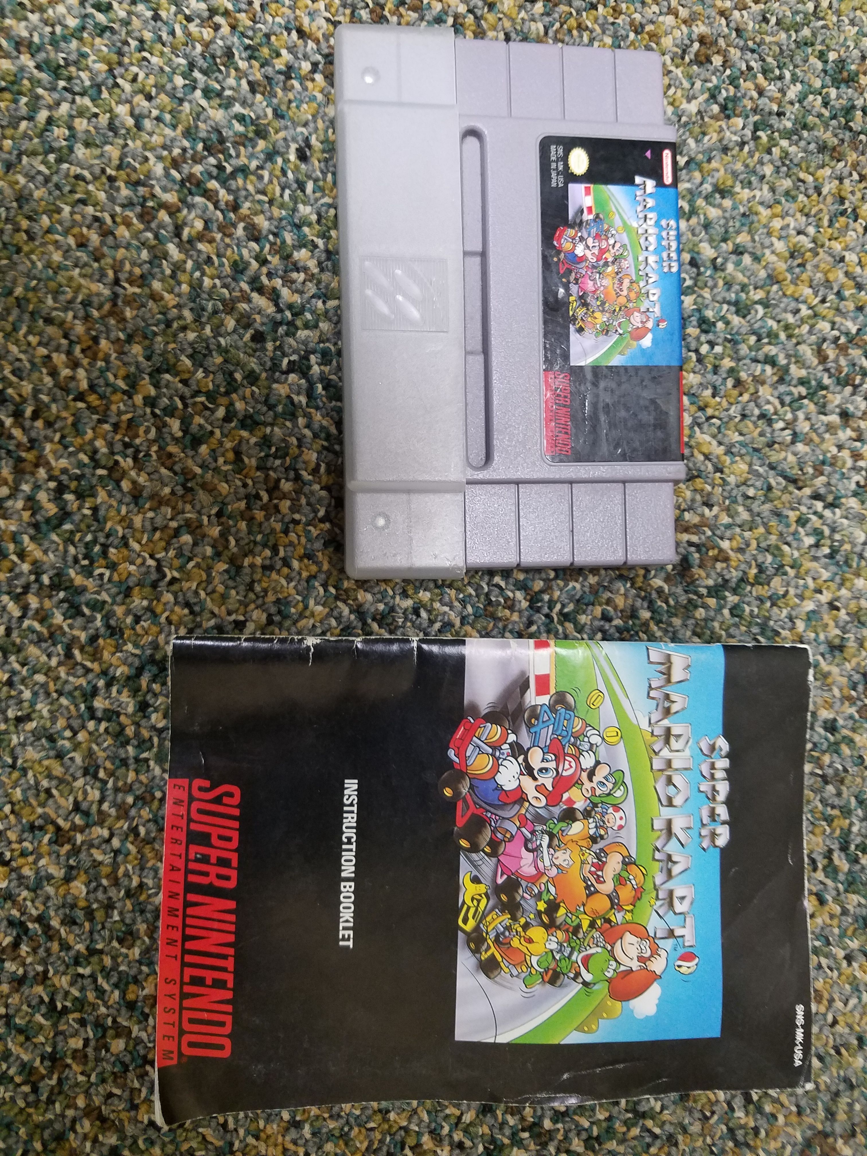 Super Mario Kart for Super Nintendo