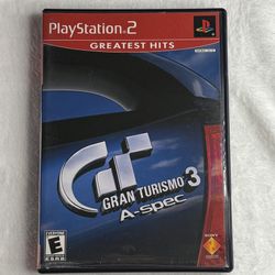 Gran Turismo 3 A-Spec (Greatest Hits) Sony PlayStation 2 PS2 Complete CIB 2001