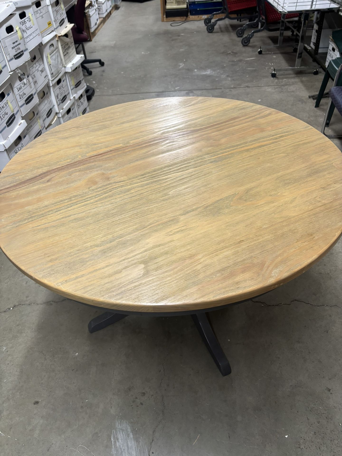 DINING TABLE 48" W X 30" HT