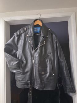 X ELEMENT LEATHER MOTORCYCLE JACKET