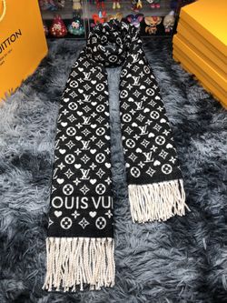 LV Double-sided cashmere scarf